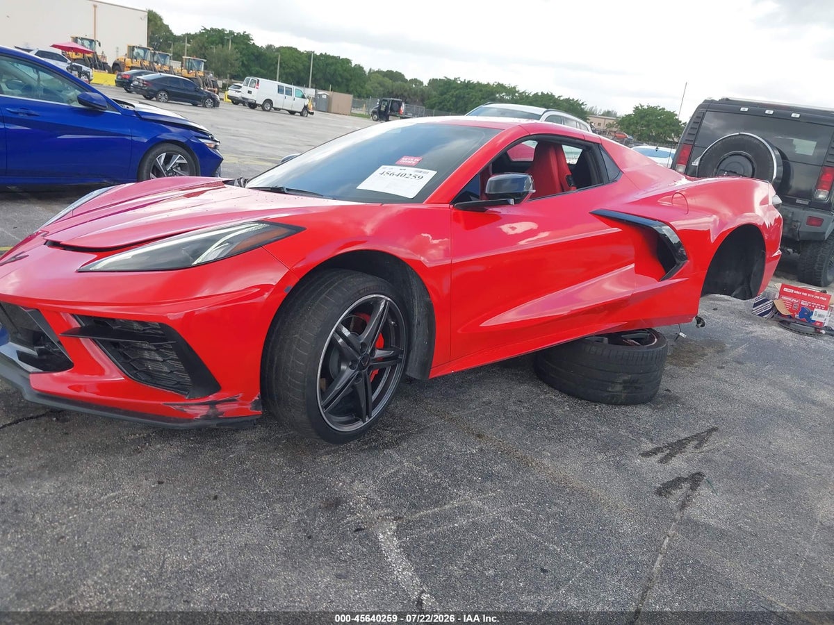 2024 CHEVROLET CORVETTE STINGRAY RWD 1LT — снимка 2