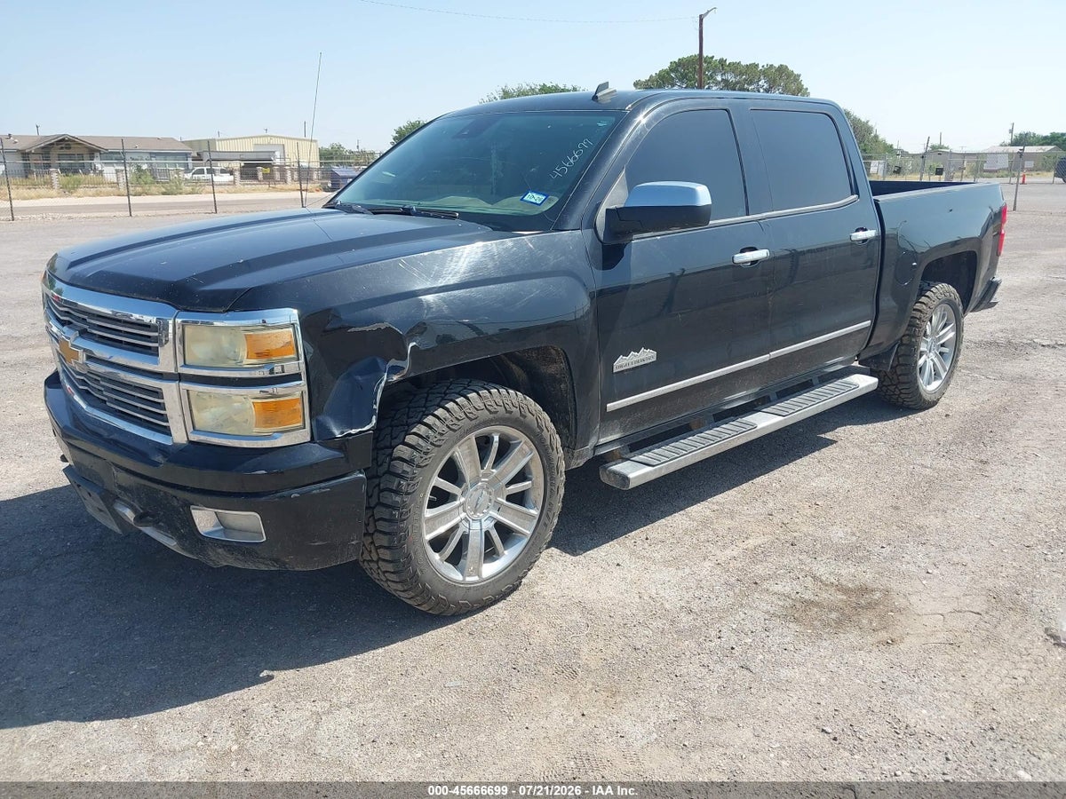 2014 CHEVROLET SILVERADO 1500 HIGH COUNTRY — снимка 2