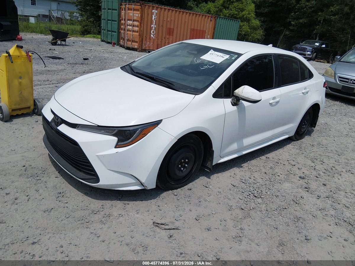 2025 TOYOTA COROLLA LE — снимка 2