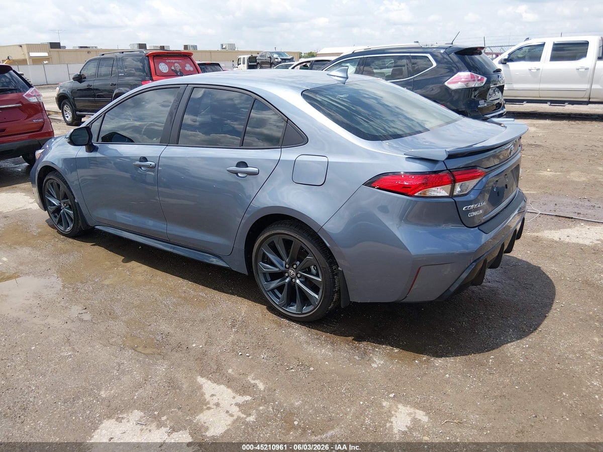 2026 TOYOTA COROLLA SE — снимка 3