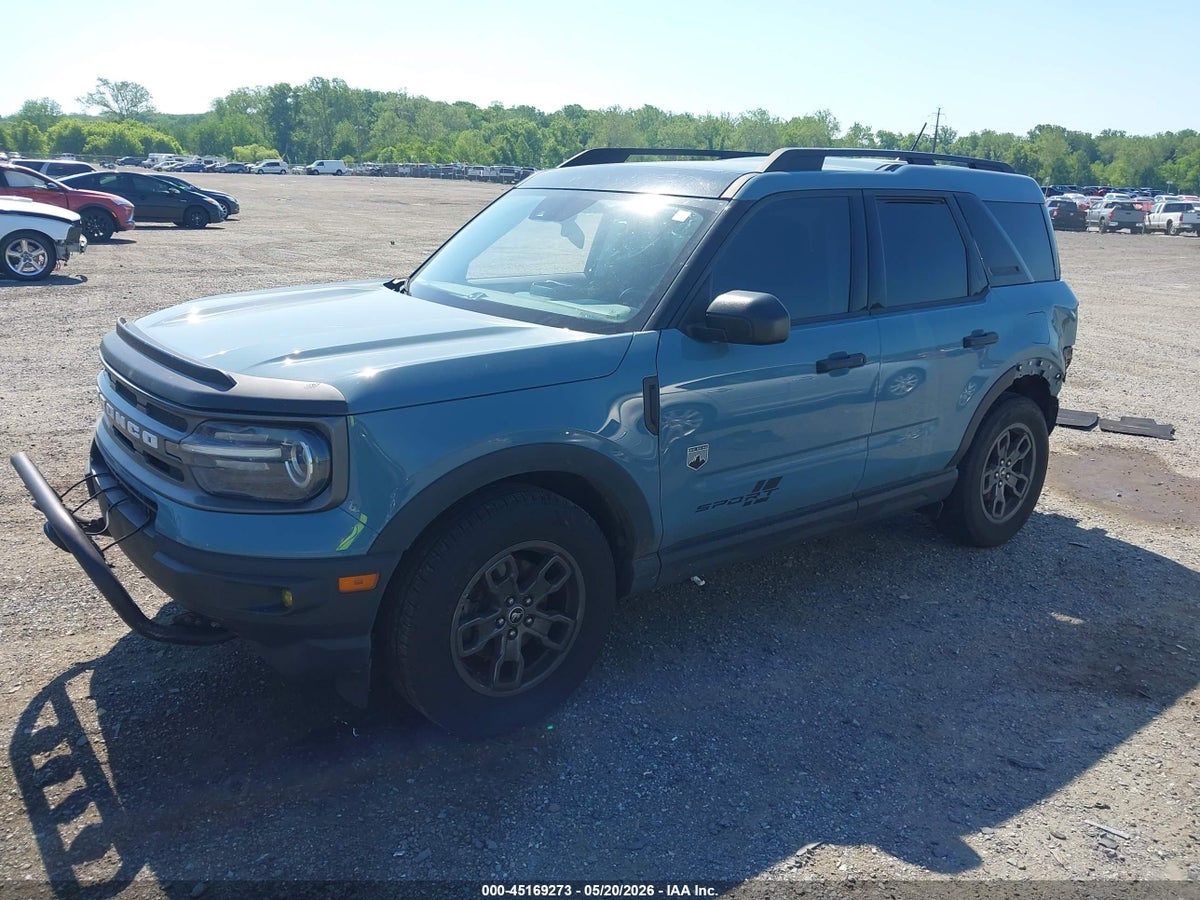 2021 FORD BRONCO SPORT BIG BEND — снимка 2