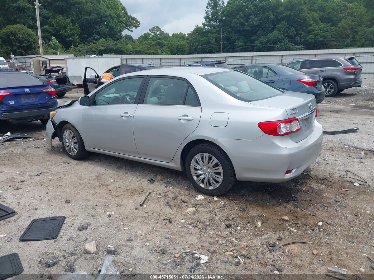 2013 TOYOTA COROLLA LE — снимка 3