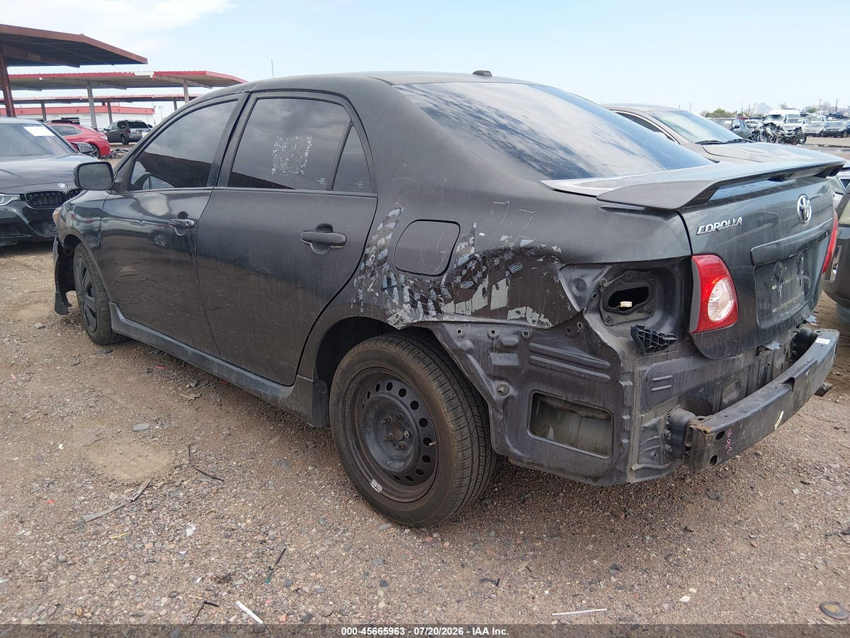 2010 TOYOTA COROLLA S — снимка 3