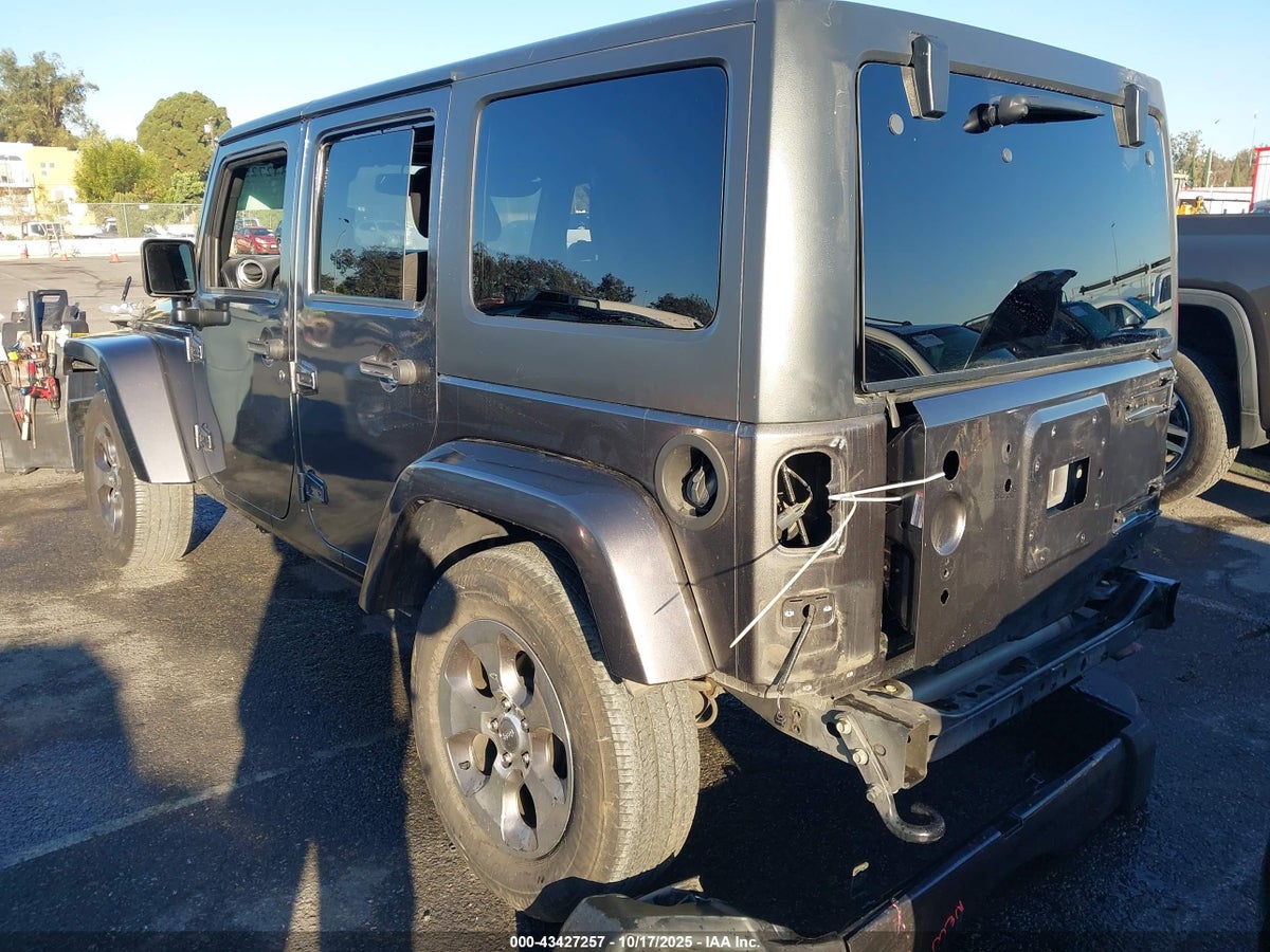 2017 JEEP WRANGLER UNLIMITED SAHARA 4X4 — снимка 3