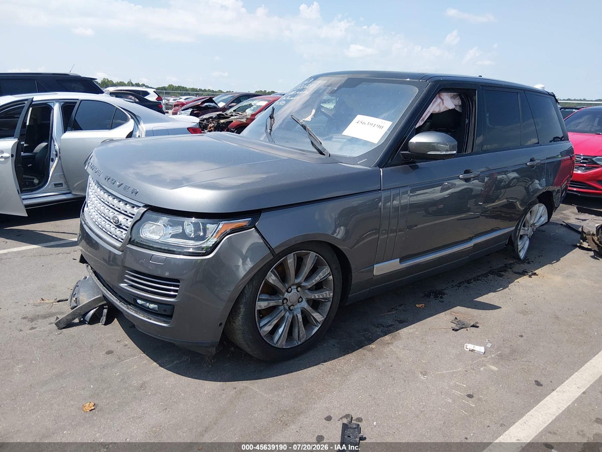 2016 LAND ROVER RANGE ROVER 5.0L V8 SUPERCHARGED — снимка 2