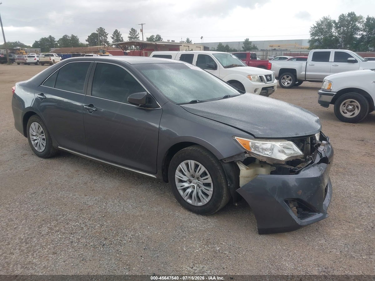 2012 TOYOTA CAMRY LE