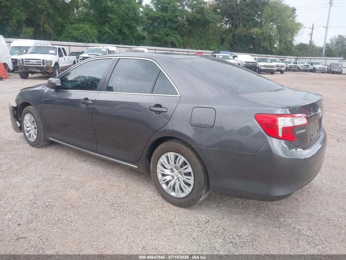 2012 TOYOTA CAMRY LE — снимка 3