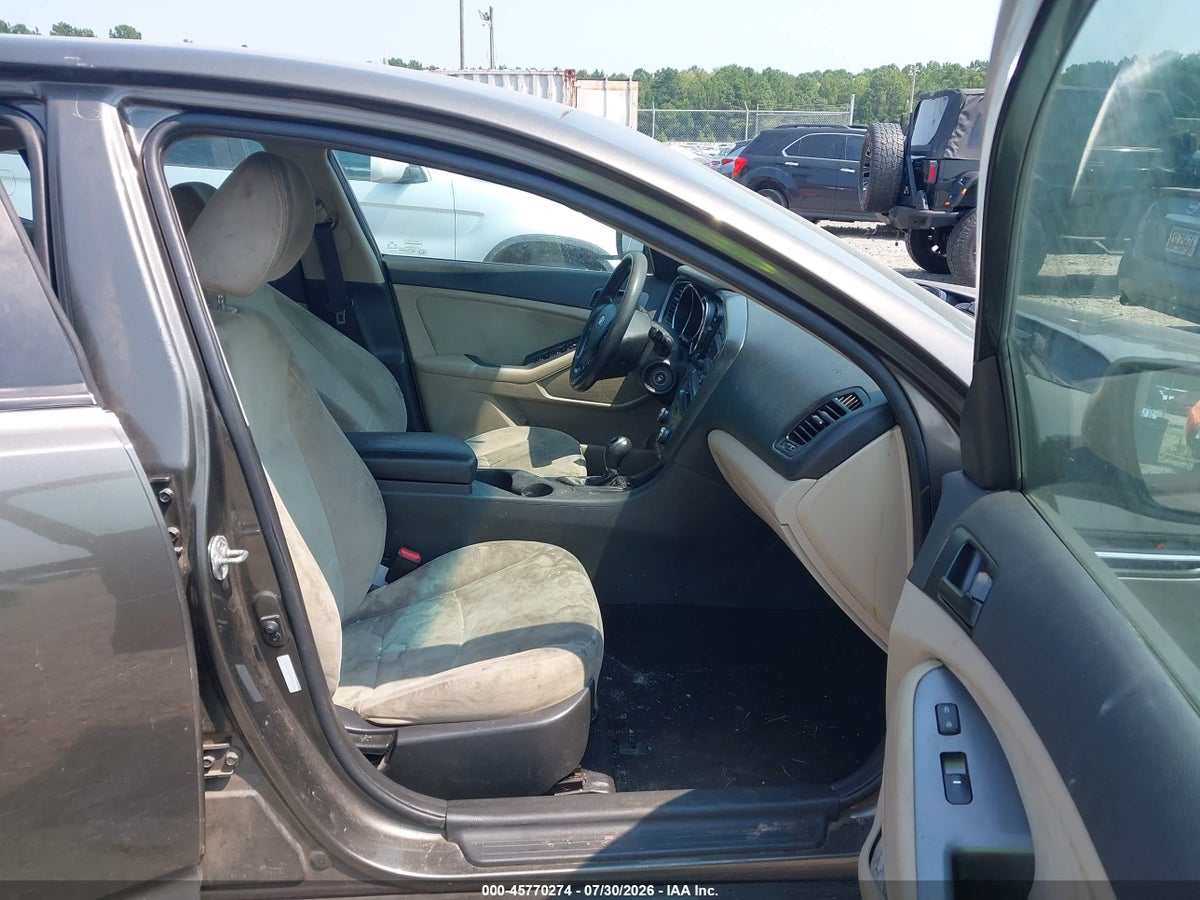 2013 KIA OPTIMA LX — снимка 5