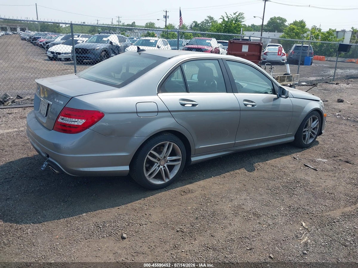 2012 MERCEDES-BENZ C 300 SPORT 4MATIC — снимка 4
