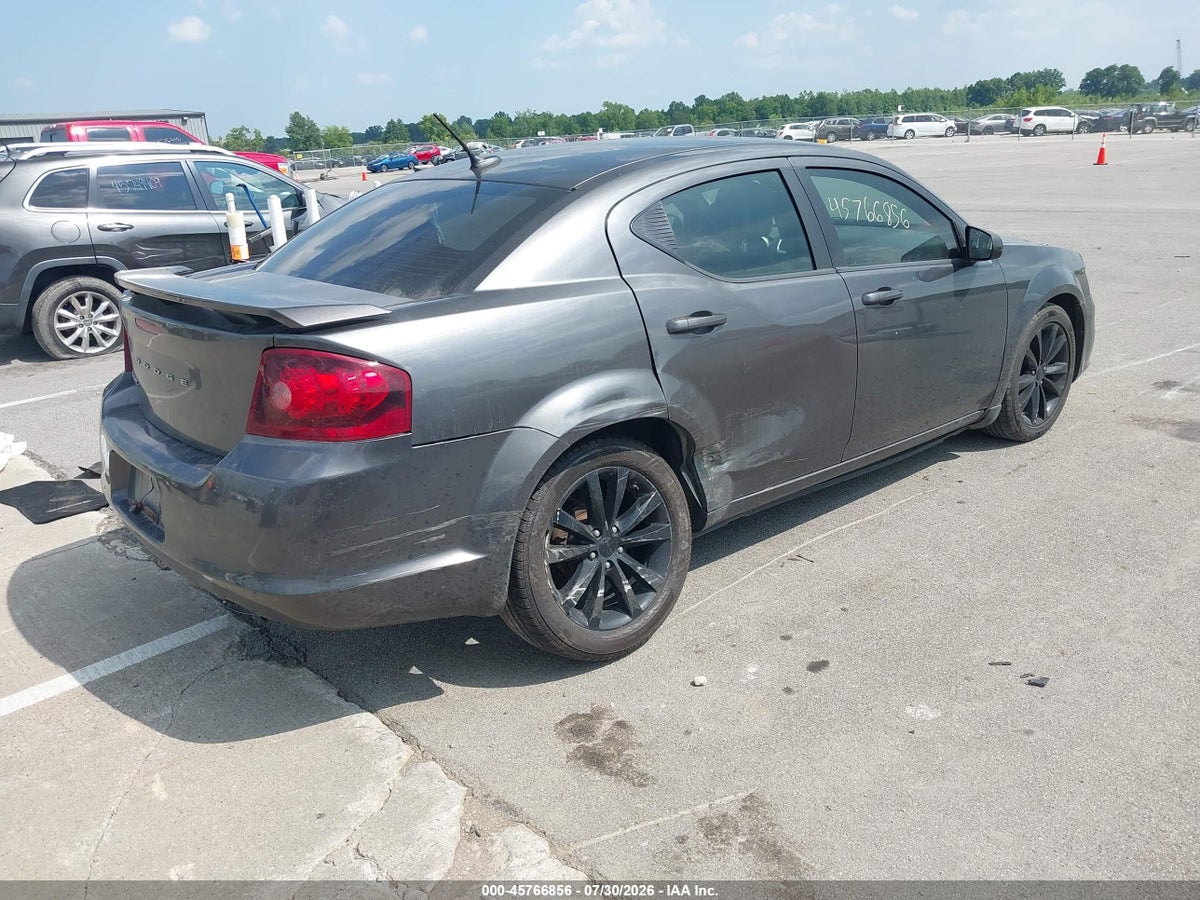 2014 DODGE AVENGER SE — снимка 4