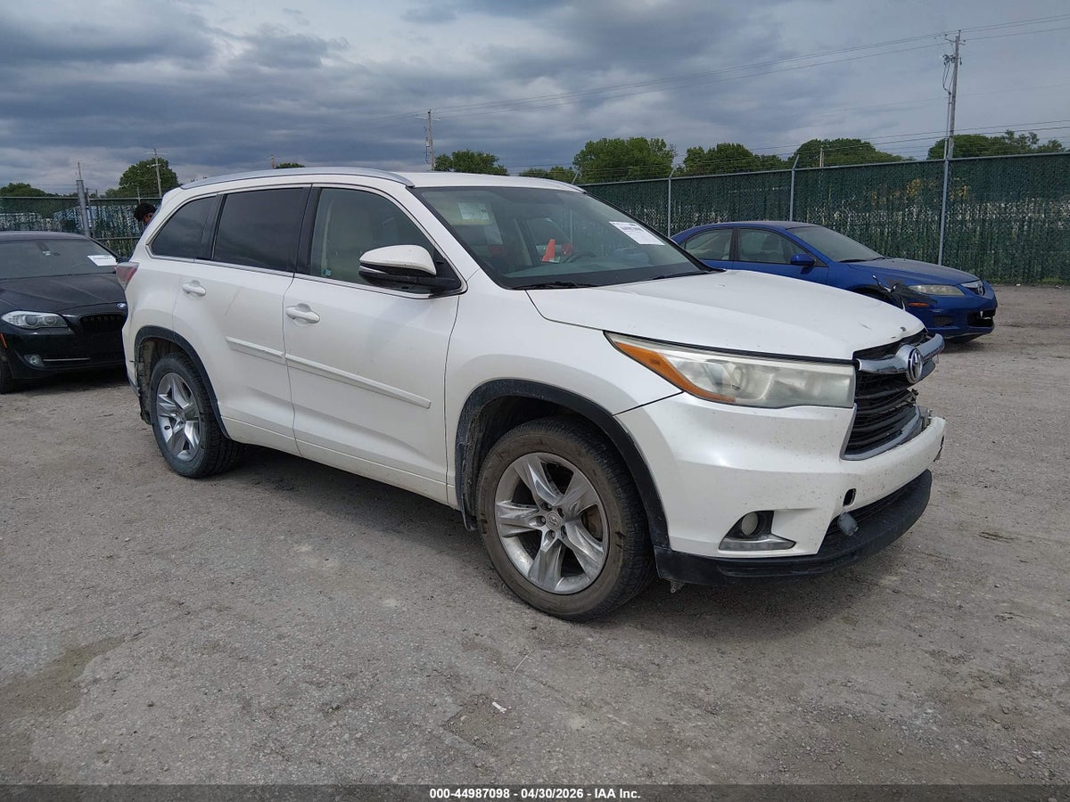2015 TOYOTA HIGHLANDER LIMITED V6