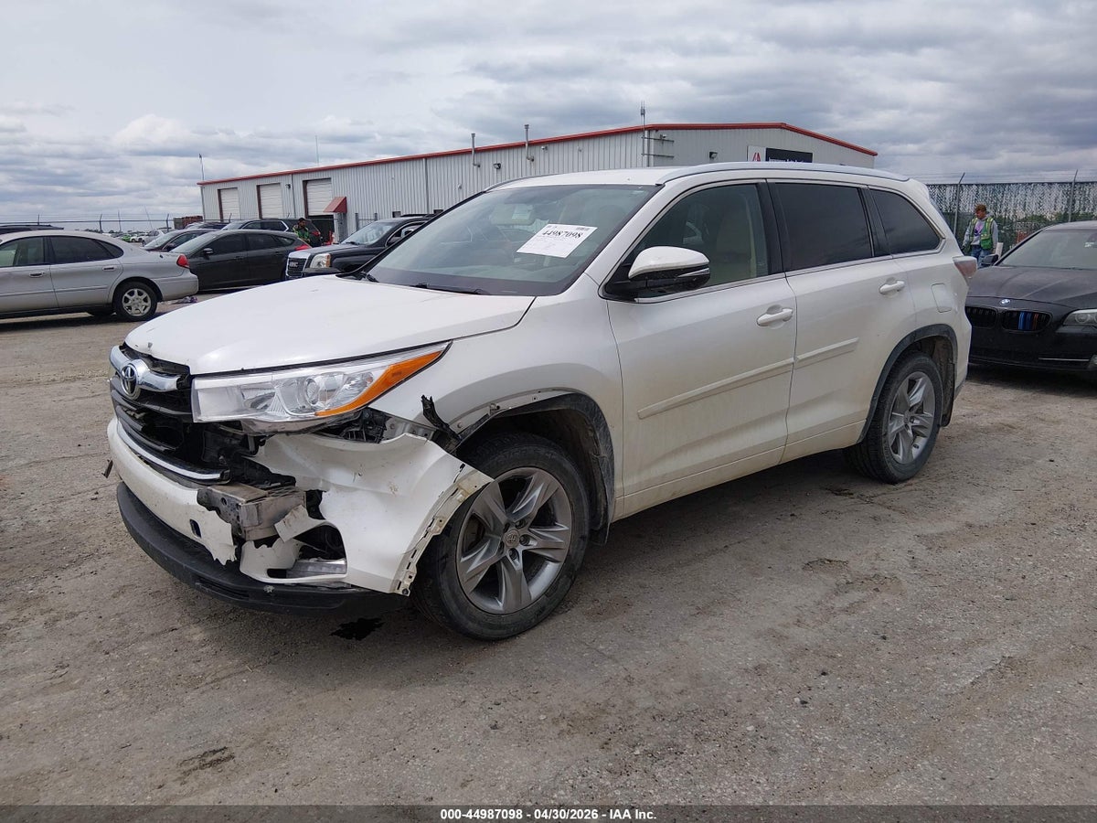 2015 TOYOTA HIGHLANDER LIMITED V6 — снимка 2