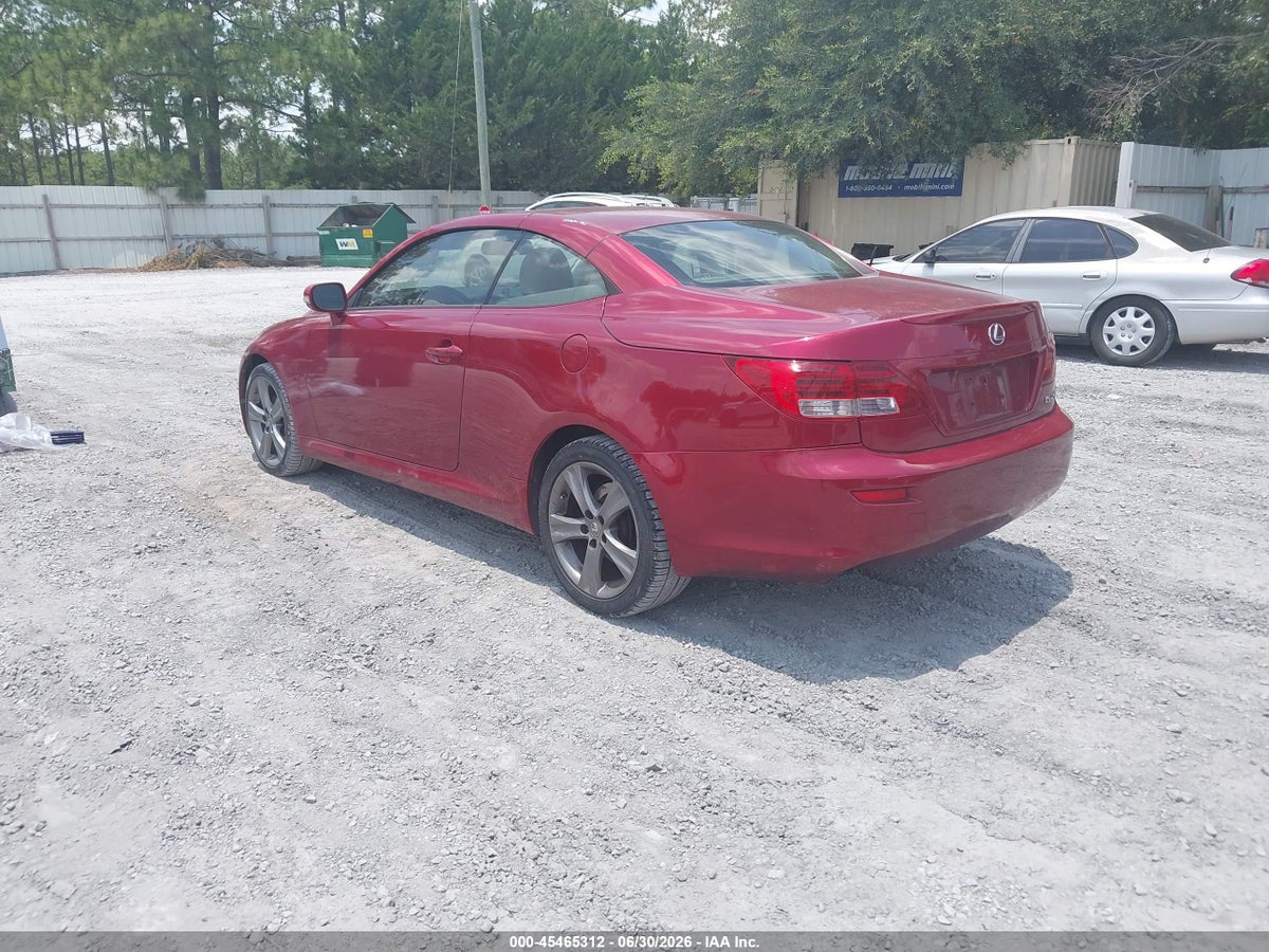 2014 LEXUS IS 250C — снимка 3