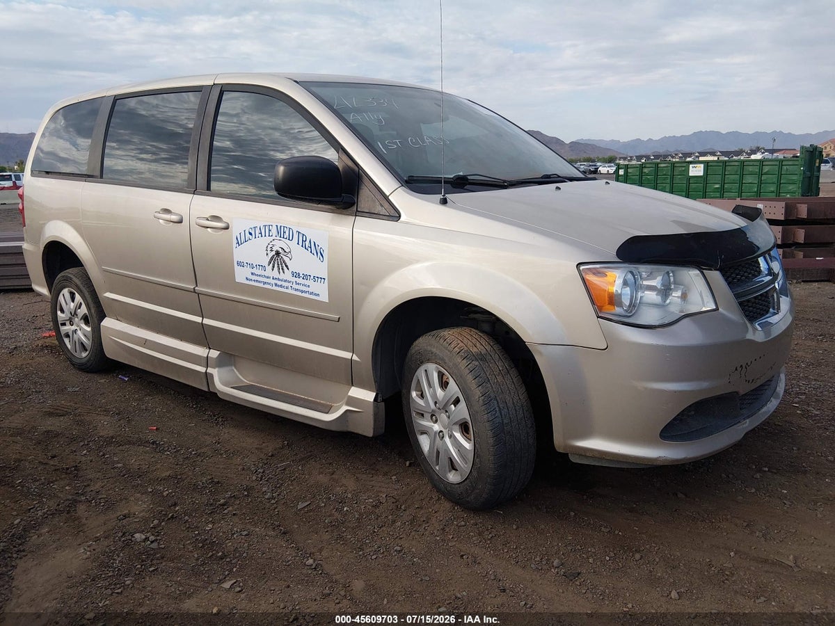 2016 DODGE GRAND CARAVAN SE