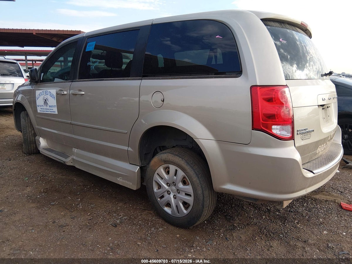 2016 DODGE GRAND CARAVAN SE — снимка 3