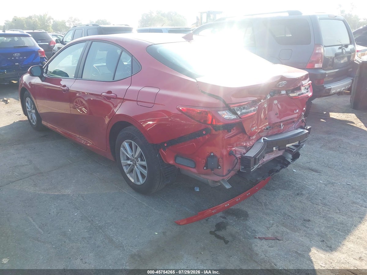 2026 TOYOTA CAMRY LE — снимка 3