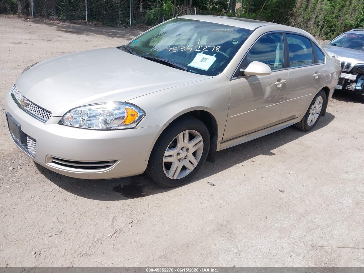 2012 CHEVROLET IMPALA LT — снимка 2