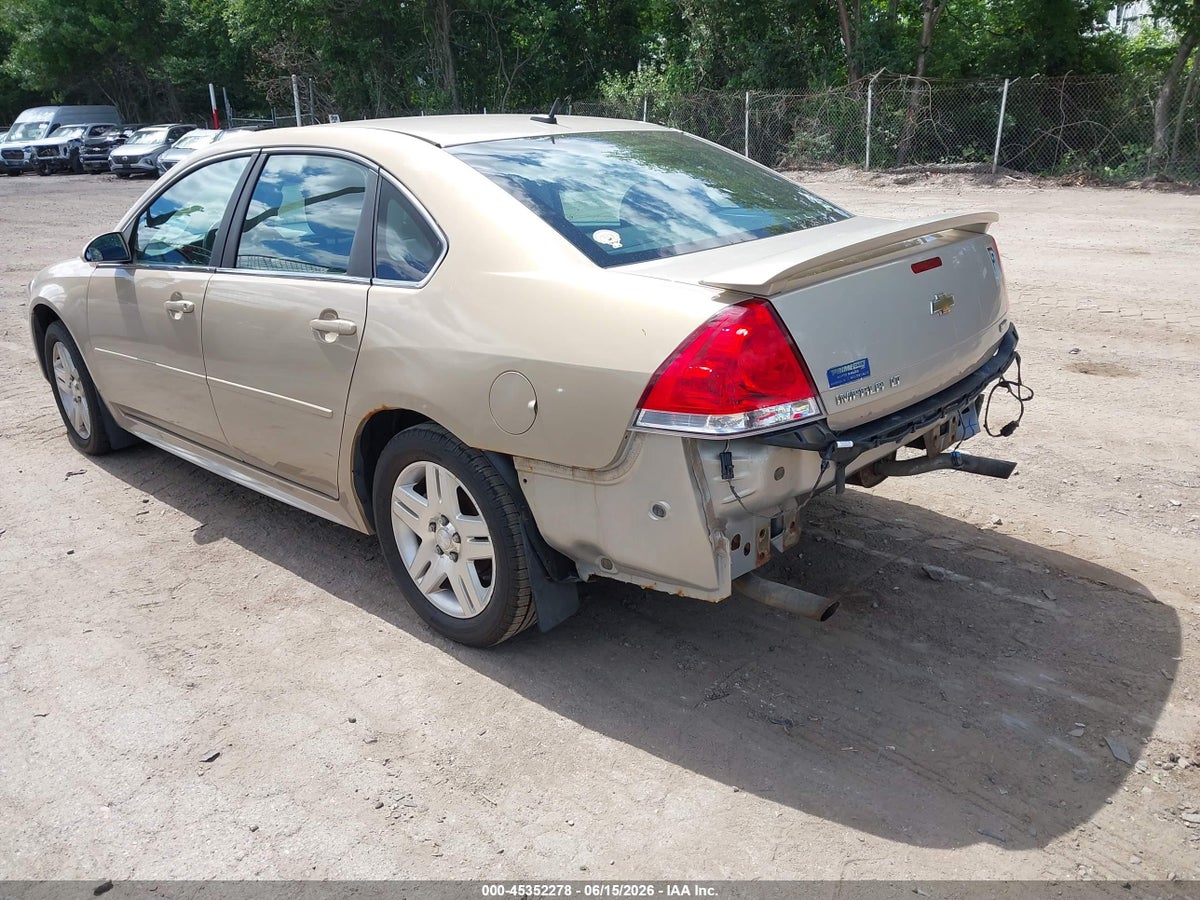 2012 CHEVROLET IMPALA LT — снимка 3