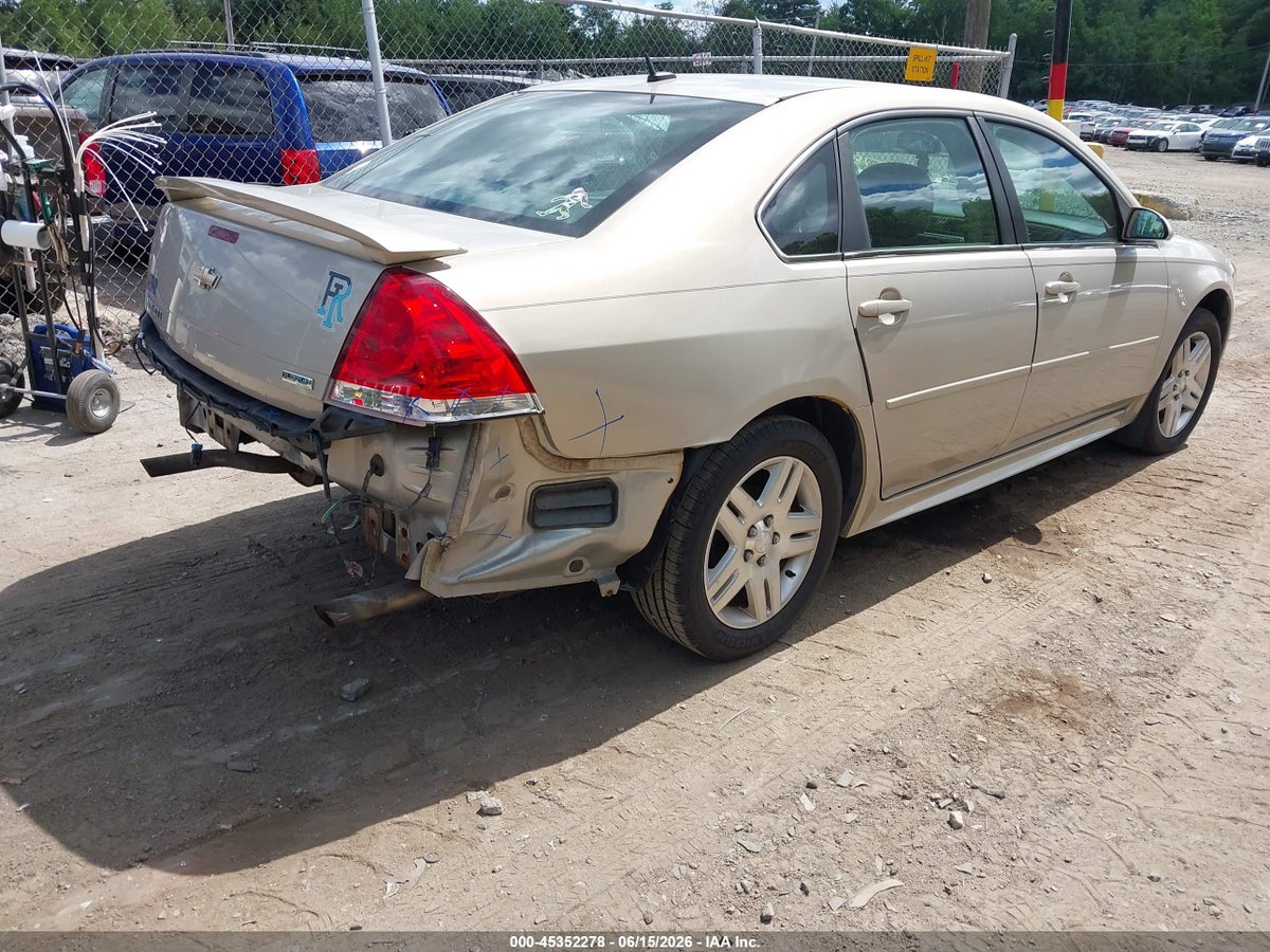 2012 CHEVROLET IMPALA LT — снимка 4