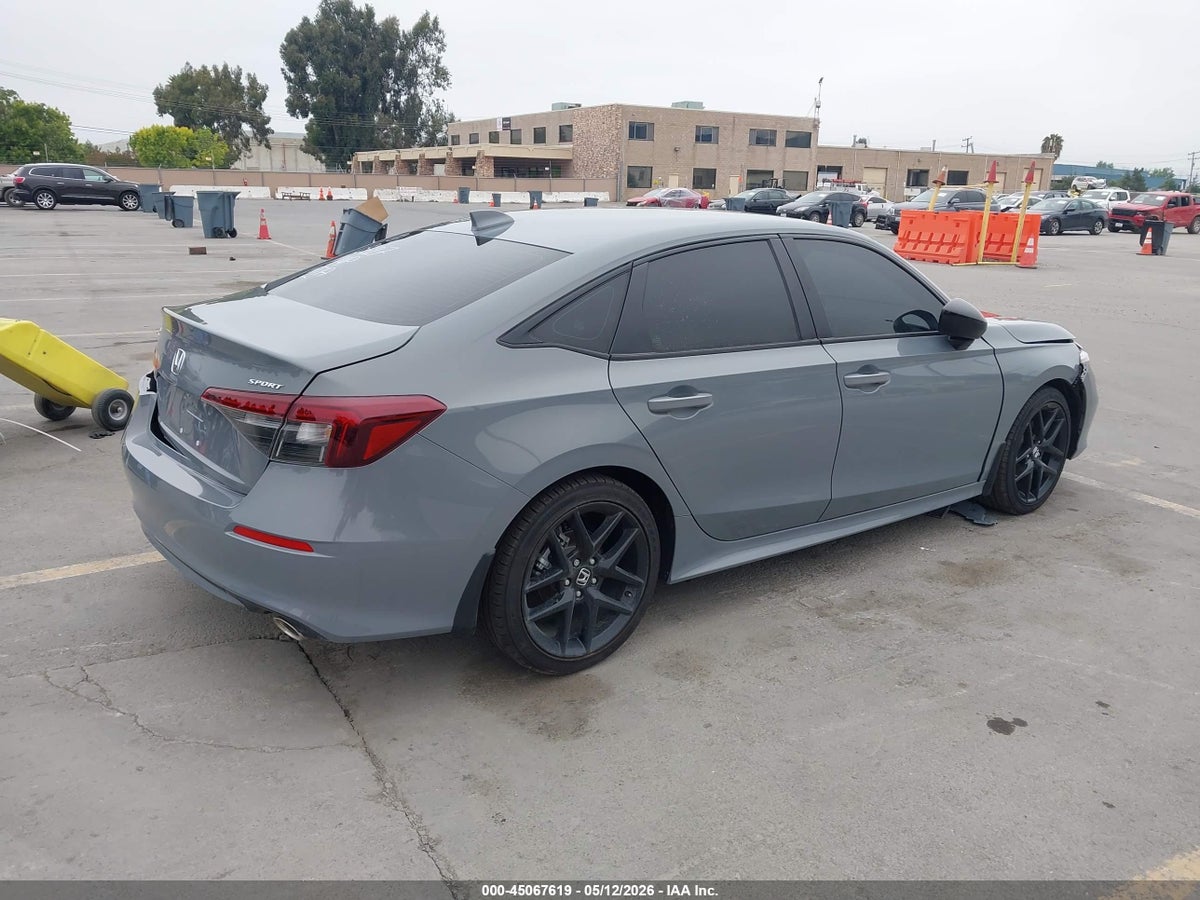 2025 HONDA CIVIC SPORT — снимка 4