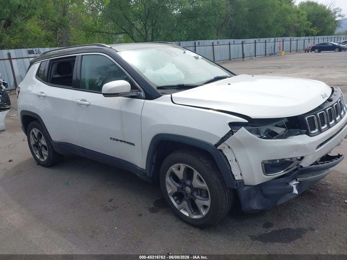 2019 JEEP COMPASS LIMITED 4X4