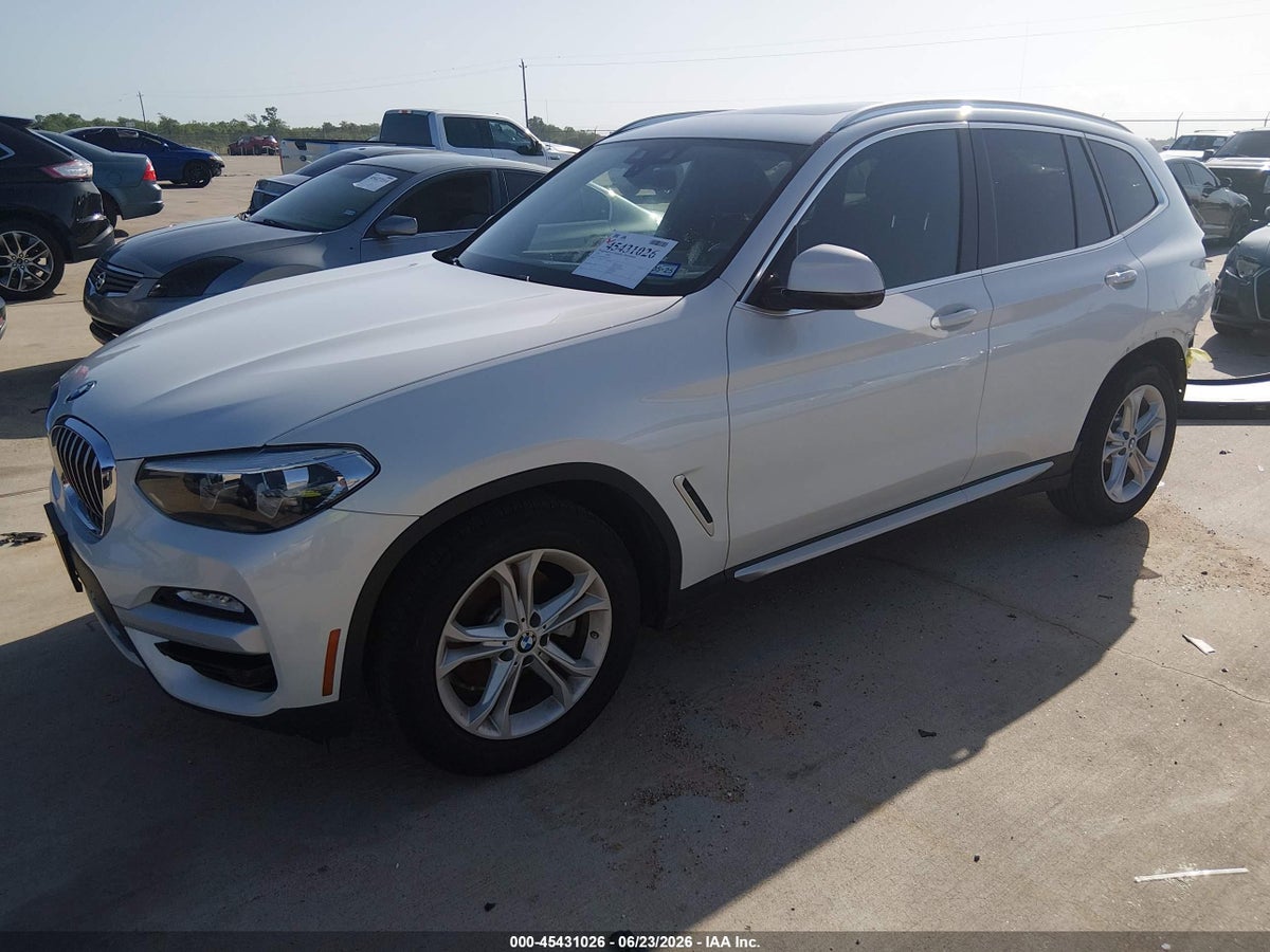 2019 BMW X3 SDRIVE30I — снимка 2