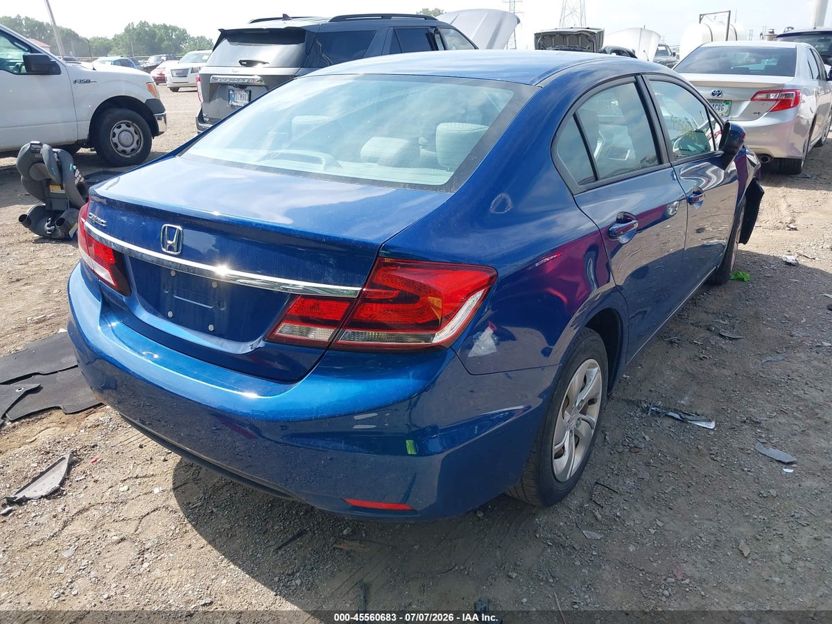 2015 HONDA CIVIC LX — снимка 4