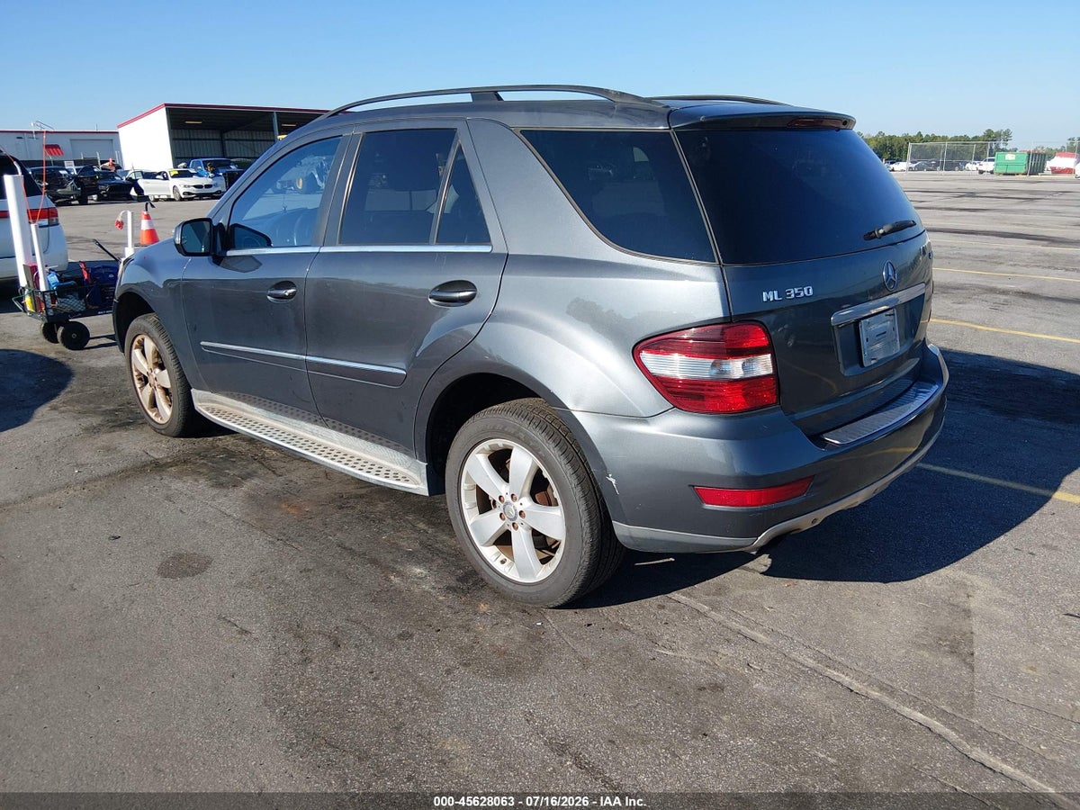 2010 MERCEDES-BENZ ML 350 4MATIC — снимка 3