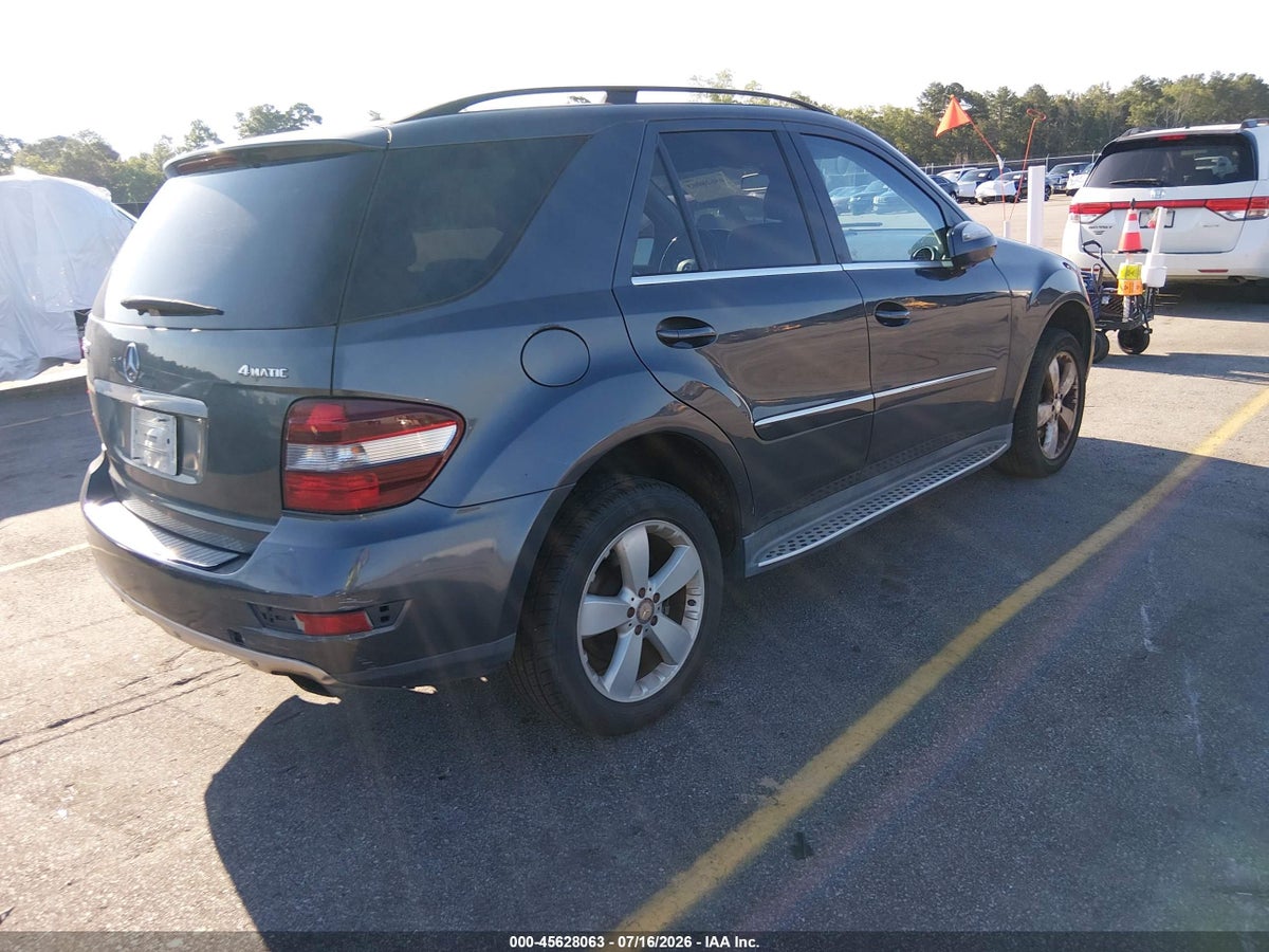 2010 MERCEDES-BENZ ML 350 4MATIC — снимка 4