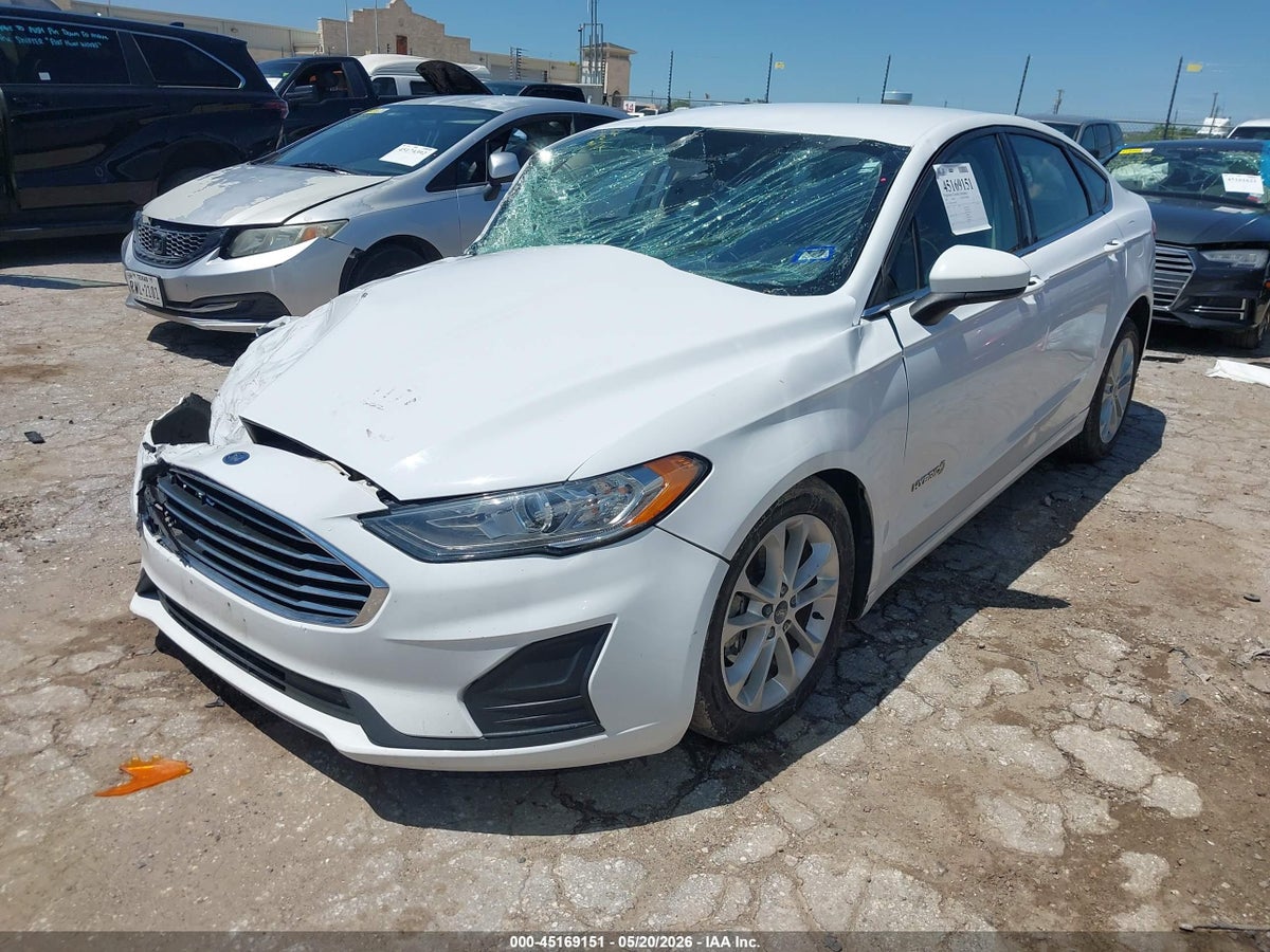2019 FORD FUSION HYBRID SE — снимка 2