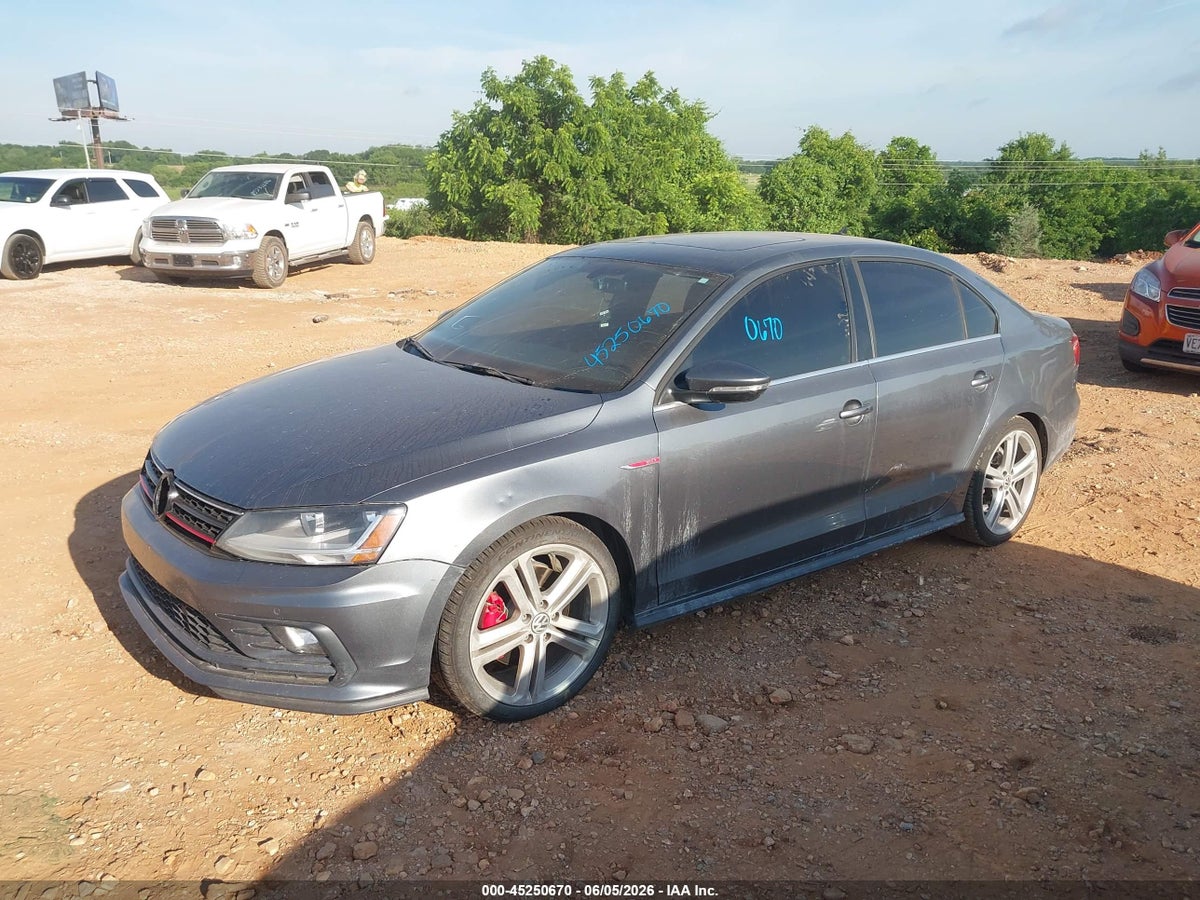 2017 VOLKSWAGEN JETTA GLI — снимка 2