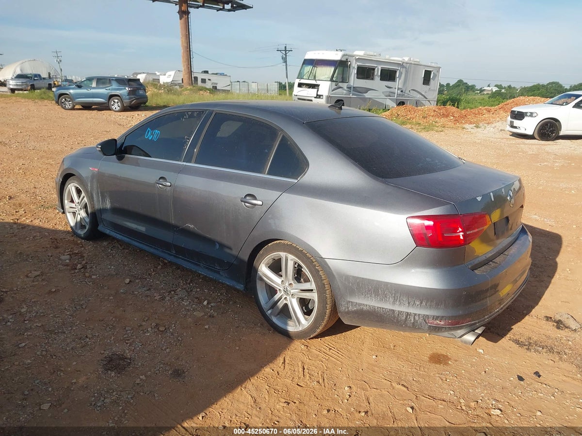 2017 VOLKSWAGEN JETTA GLI — снимка 3
