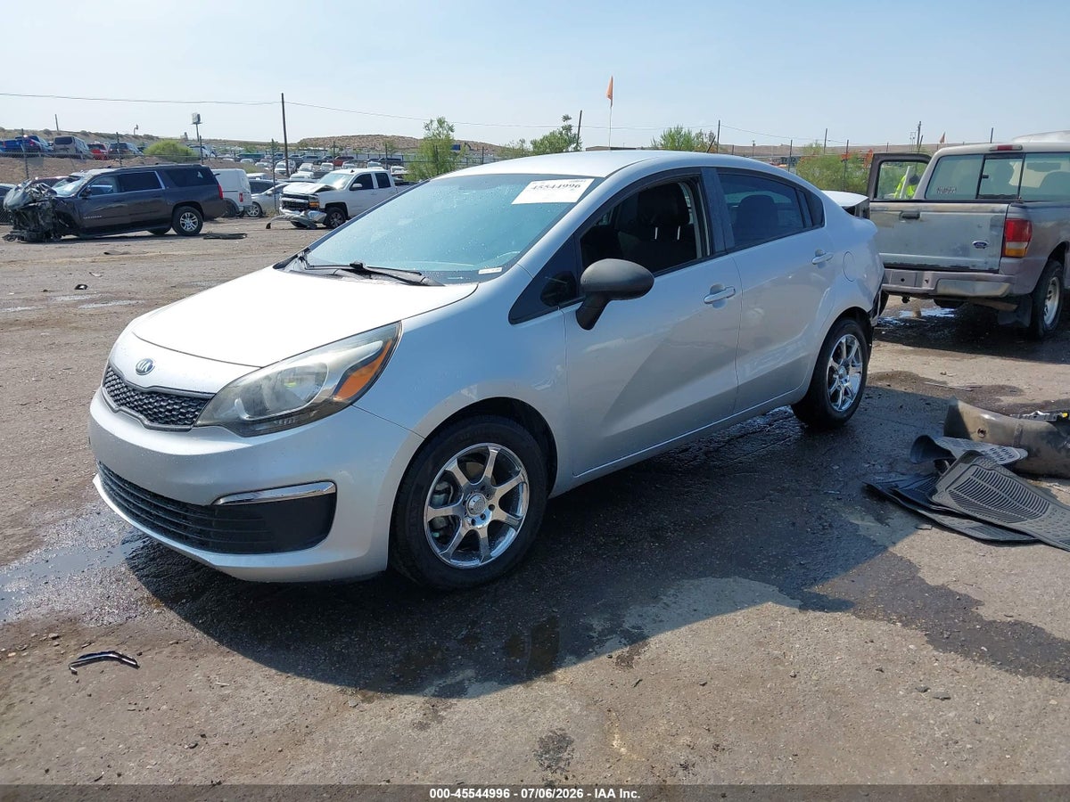 2016 KIA RIO LX — снимка 2