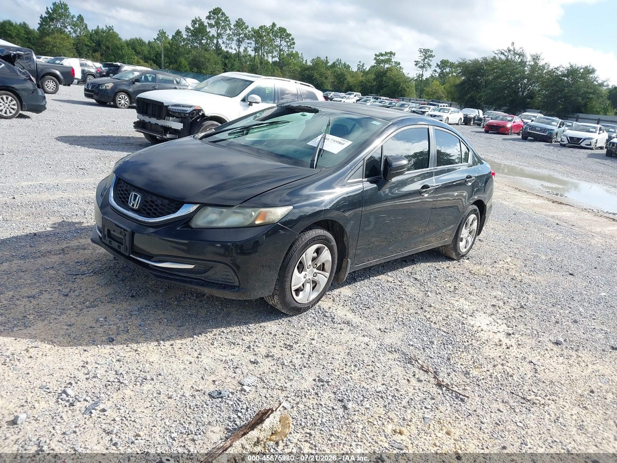 2015 HONDA CIVIC LX — снимка 2