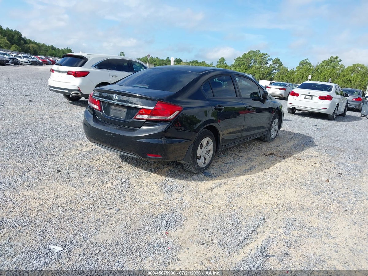 2015 HONDA CIVIC LX — снимка 4