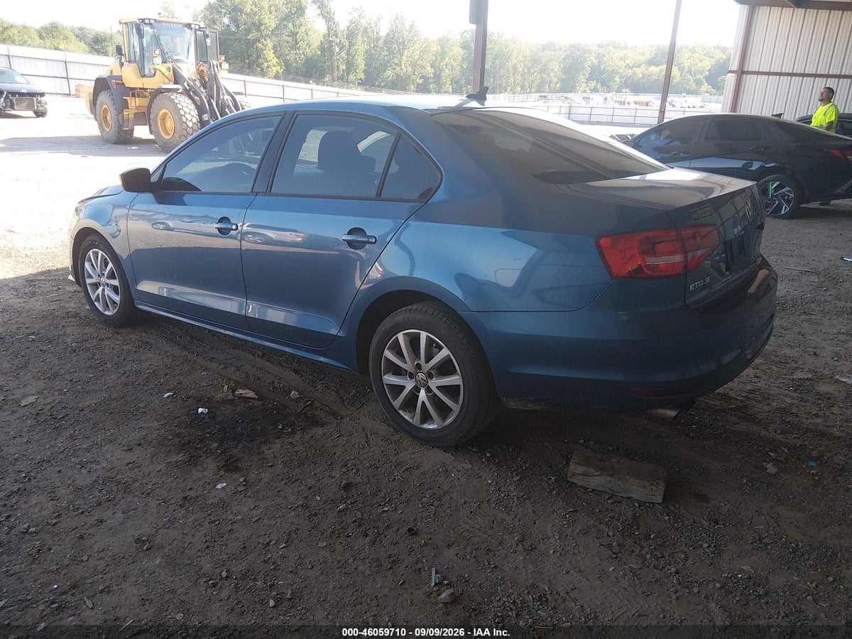 2015 VOLKSWAGEN JETTA 1.8T SE — снимка 3
