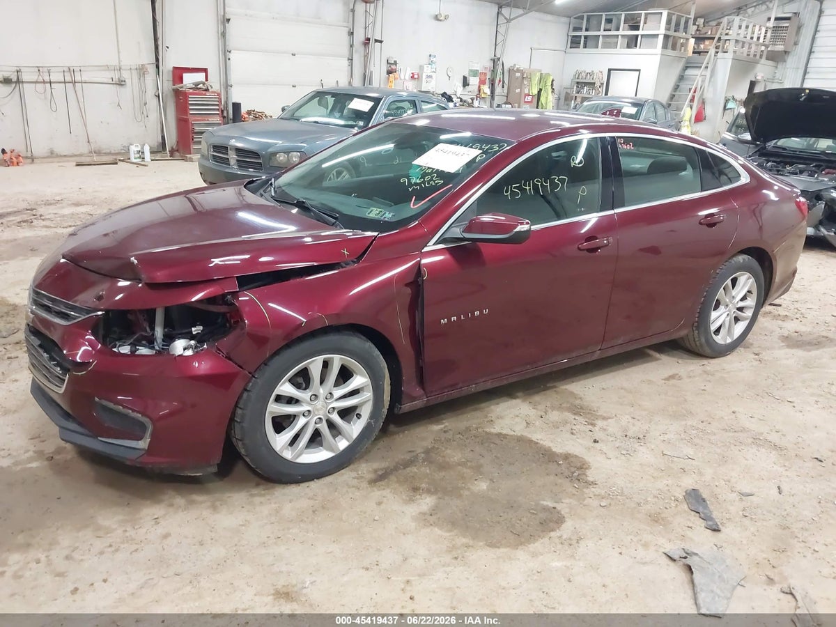 2016 CHEVROLET MALIBU 1LT — снимка 2