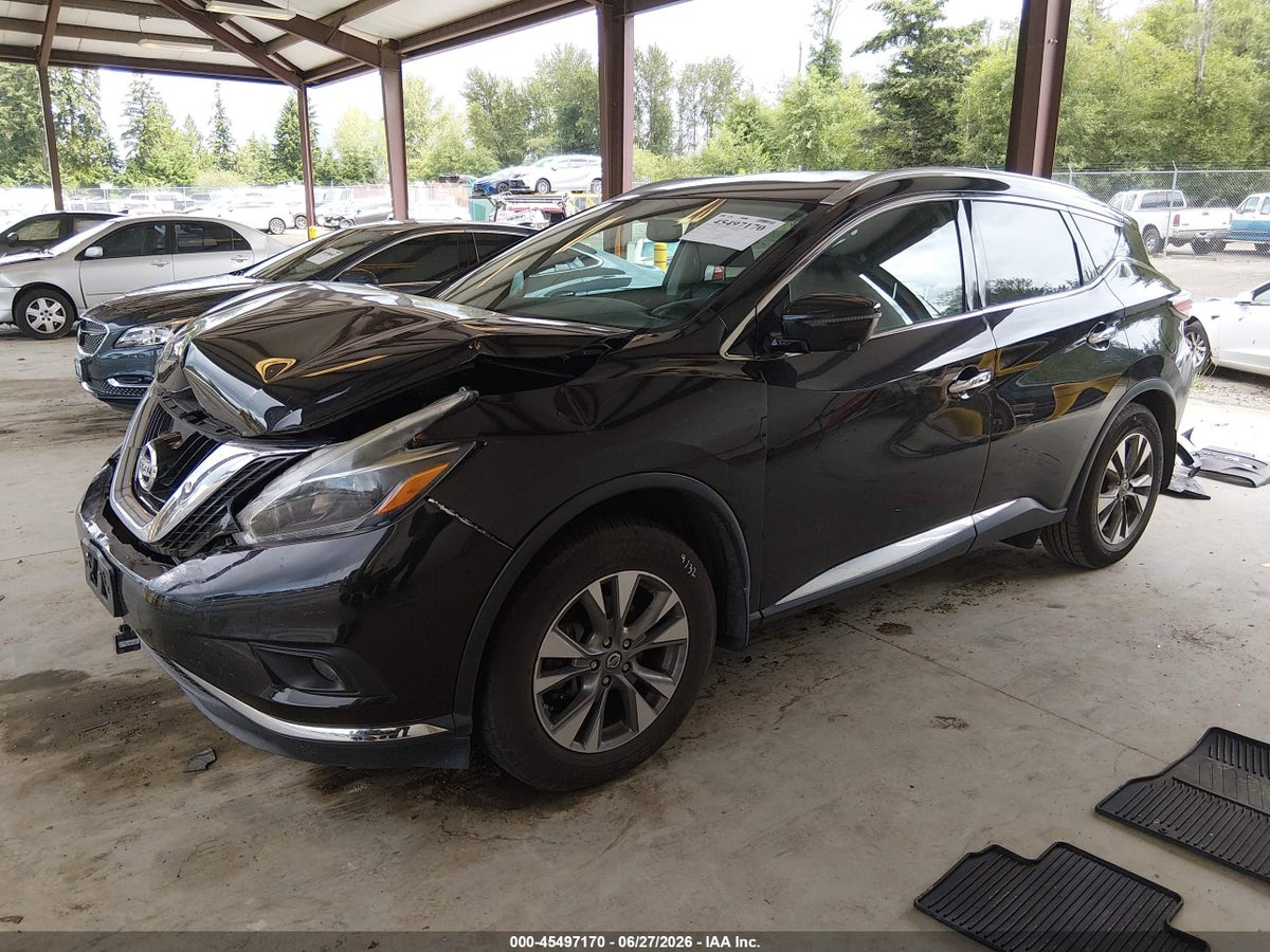 2018 NISSAN MURANO PLATINUM/S/SL/SV — снимка 2
