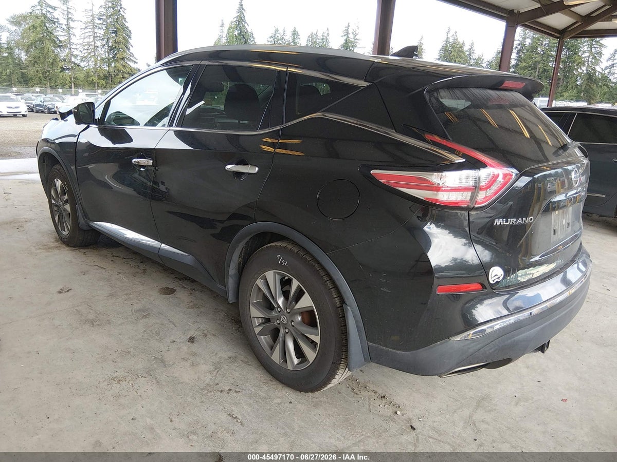 2018 NISSAN MURANO PLATINUM/S/SL/SV — снимка 3