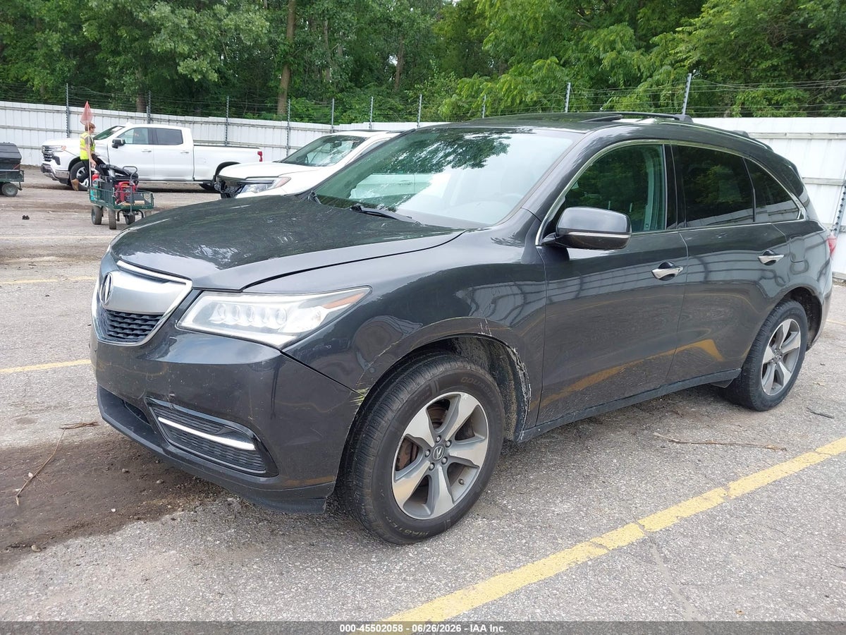 2016 ACURA MDX ACURAWATCH PLUS PACKAGE — снимка 2