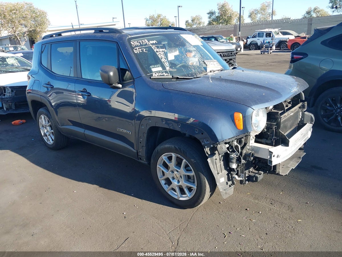 2022 JEEP RENEGADE LATITUDE 4X4