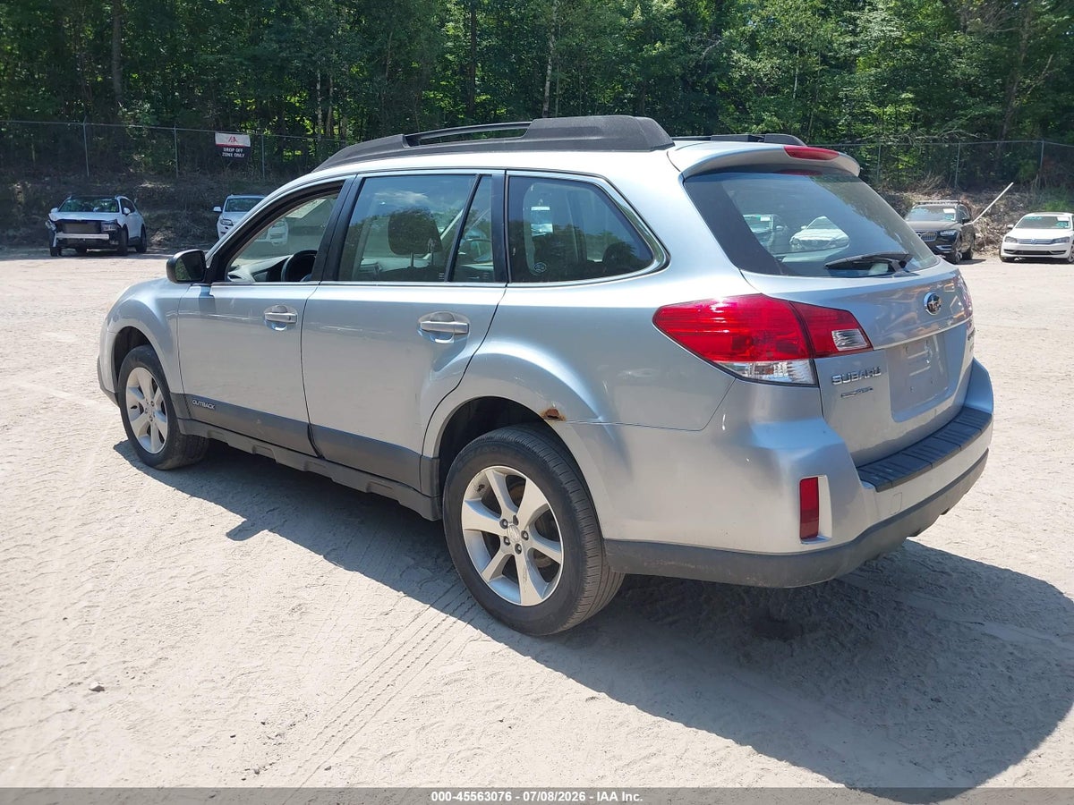2014 SUBARU OUTBACK 2.5I — снимка 3