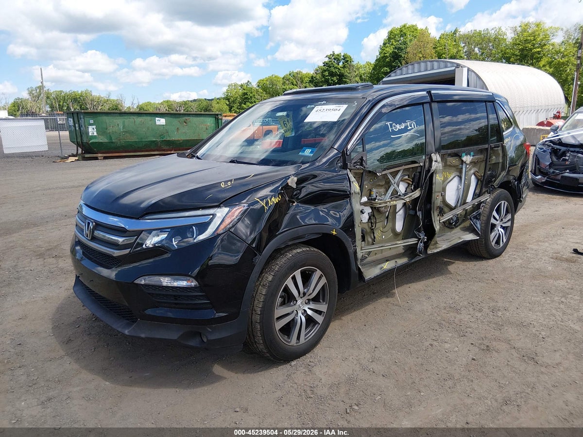 2017 HONDA PILOT EX-L — снимка 2
