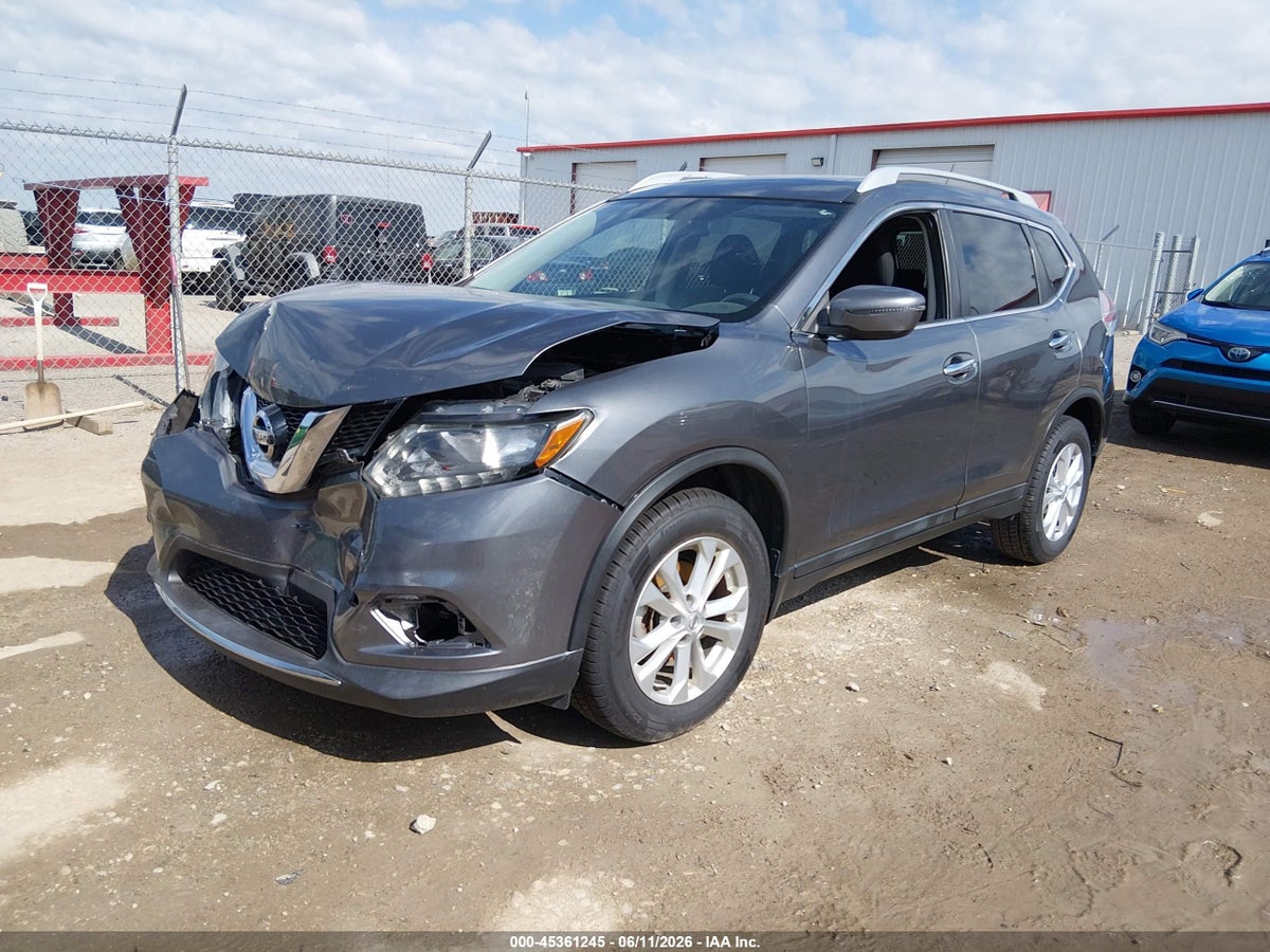 2016 NISSAN ROGUE SV — снимка 2