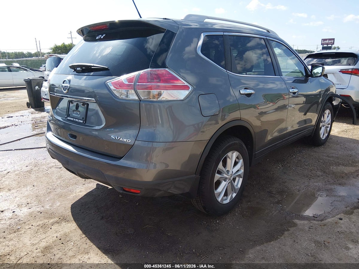 2016 NISSAN ROGUE SV — снимка 4