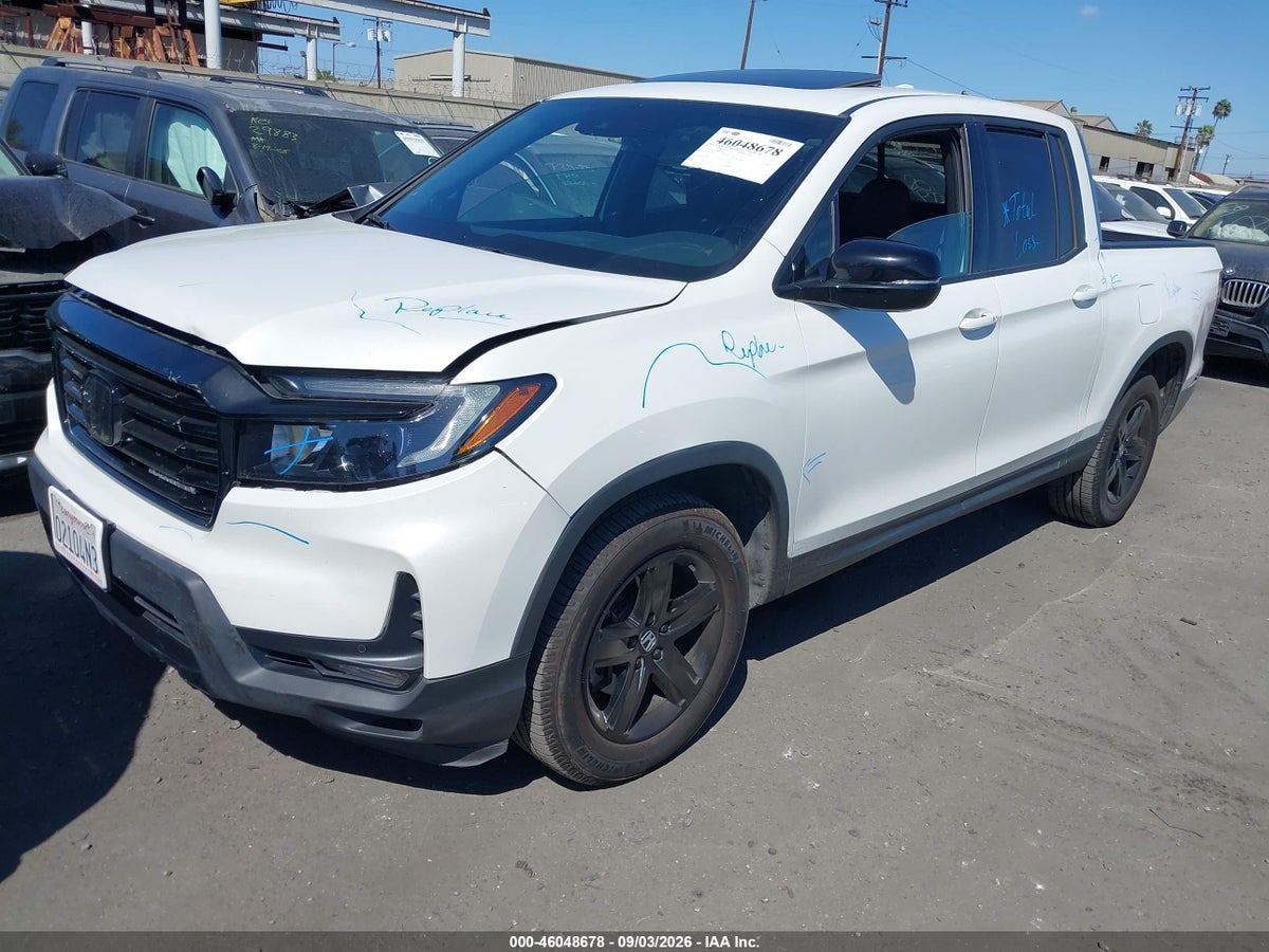 2022 HONDA RIDGELINE BLACK EDITION — снимка 2