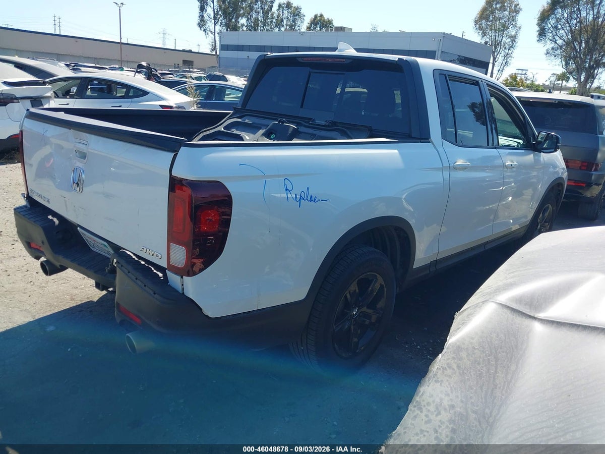 2022 HONDA RIDGELINE BLACK EDITION — снимка 4