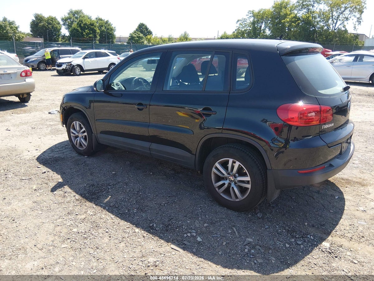 2014 VOLKSWAGEN TIGUAN S — снимка 3