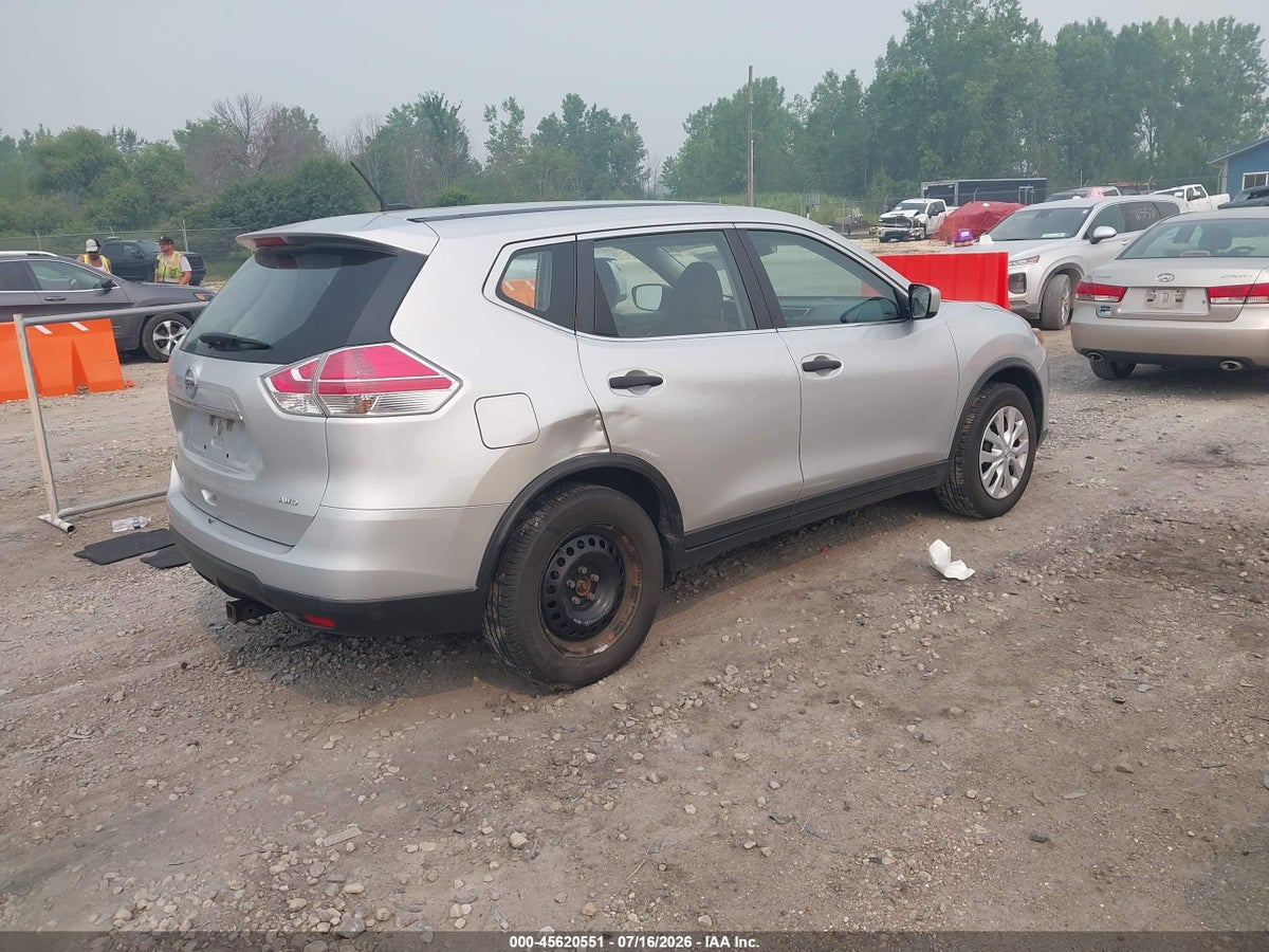 2016 NISSAN ROGUE S/SL/SV — снимка 4