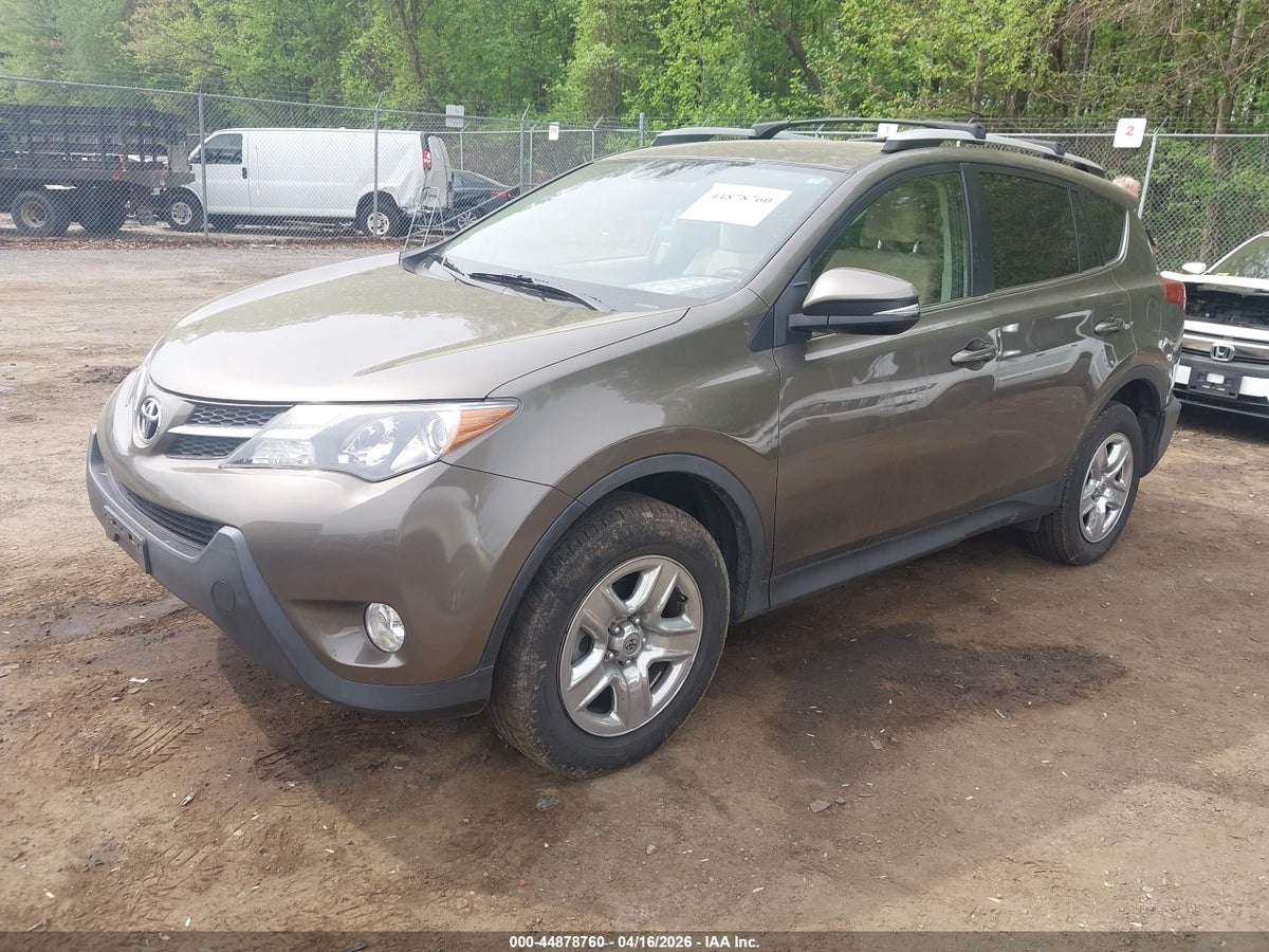 2013 TOYOTA RAV4 XLE — снимка 2